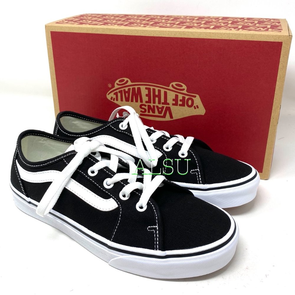 VANS Filmore Low Top Decon Canvas Black Men’s Size - Picture 6 of 9